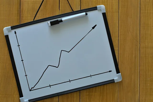 whiteboard, graph, trend, chart, line graph, board, business, economic growth, theory, marker, office, whiteboard, graph, line graph, line graph, line graph, economic growth, economic growth, economic growth, economic growth, economic growth. How to read B2B marketing automation benchmarks without an industry average